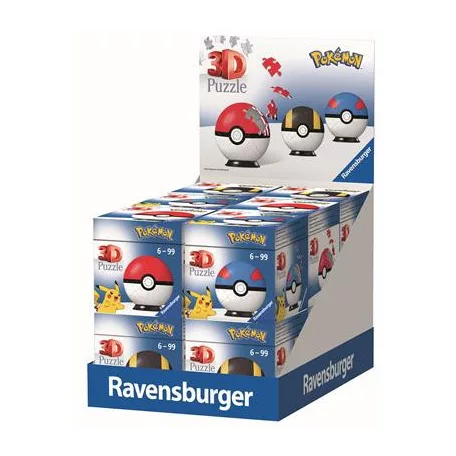12er Verkaufskassette Pokémon Pokéballs 54pc - DE/NL/SP/FR/IT/EN-94617