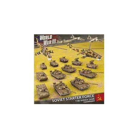 World War III Team Yankee - Soviet Starter Force: T-80 Shock Tank Company-TSUAB04
