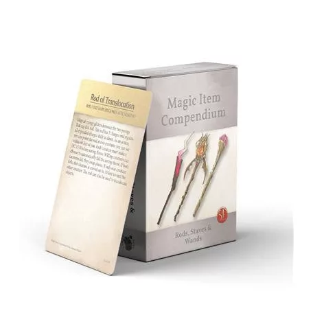 Magic Item Compendium: Rods, Staffs and Wands - EN-NRG1076