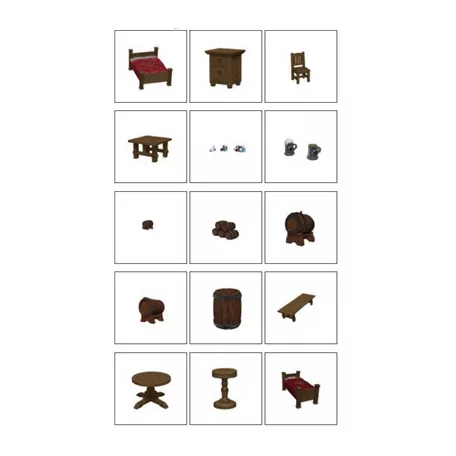 D&D Icons of the Realms: The Yawning Portal Inn - Beds & Bottles-96044