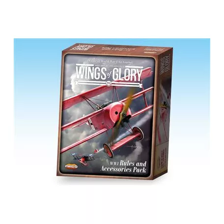 WW1 Wings of Glory Rules and Accessories Pack - EN-WGF002A