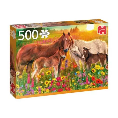 Pferde auf der Weide - 500 Teile-18851