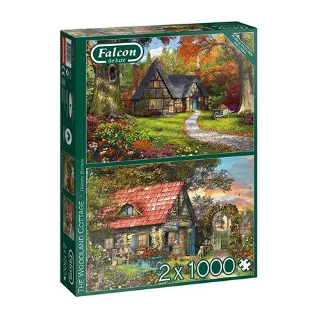 The Woodland Cottage - 2x 1000 Teile-11294