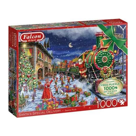 Santa's Trian Journey - 2x 1000 Teile-11268