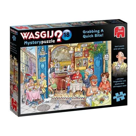 Wasgij Mystery 18 - Greifen Sie zu! - 1000 Teile-19179