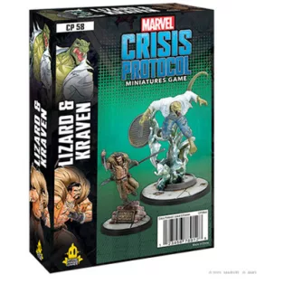 Marvel Crisis Protocol - Lizard & Kraven - EN-CP58