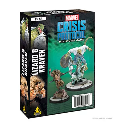 Marvel Crisis Protocol - Lizard & Kraven - EN-CP58