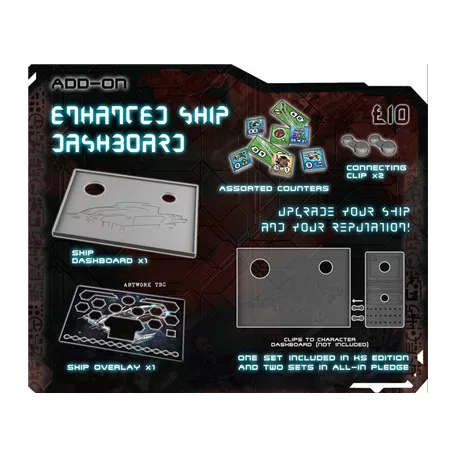 Battle Systems: Core Space Enhanced Ship Dashboard - EN-BSGCSA003