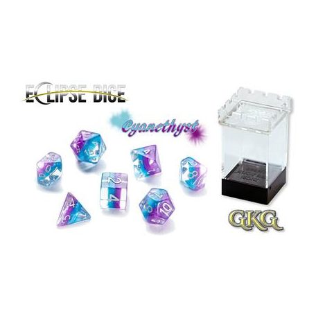 Eclipse Dice Cyanethyst (7 Dice Set)-GKGE0530