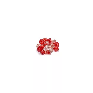 Chessex 7 Die Sets - Nebula TM Red/silver Luminary 7-Die Set-27554
