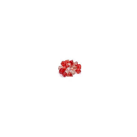 Chessex 7 Die Sets - Nebula TM Red/silver Luminary 7-Die Set-27554