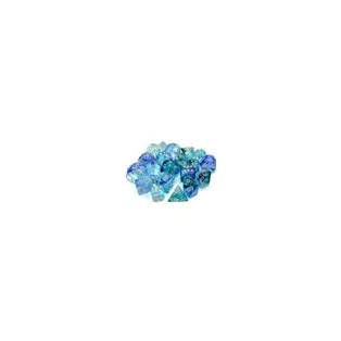 Chessex 12mm d6 Blocks - Nebula TM 12mm d6 Oceanic/gold Luminary Dice Block™ (36 dice)-27956