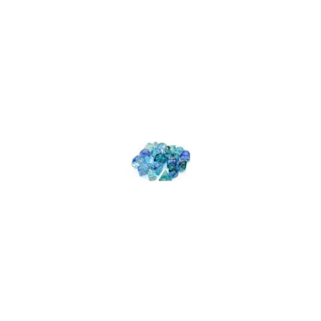Chessex 12mm d6 Blocks - Nebula TM 12mm d6 Oceanic/gold Luminary Dice Block™ (36 dice)-27956