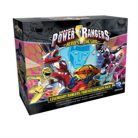Power Rangers: Heroes of the Grid Legendary Rangers: Forever Rangers Pack - EN-RGS02166