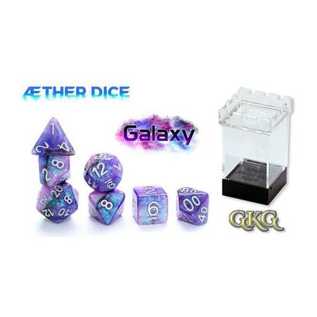 Aether Dice Galaxy (7 Dice Set)-GKGAE587