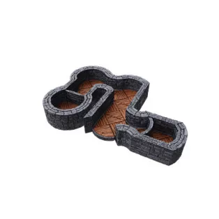WarLock Tiles: Expansion Pack - 1 in. Dungeon Angles & Curves-16518