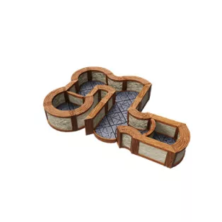 WarLock Tiles: Expansion Pack - 1 in. Town & Village Angles & Curves-16532