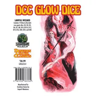 DCC Glow - Dice Lawful Wizard-GMG6064