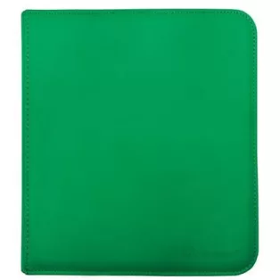 UP - 12-Pocket Zippered PRO-Binder - Green-15741