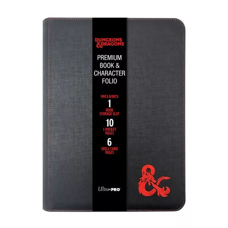 UP - Dungeons & Dragons Premium Zippered Book & Character Folio-18585