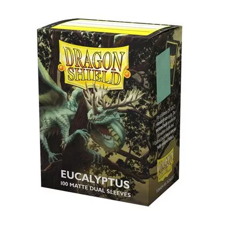 Dragon Shield Dual Matte Sleeves - Eucalyptus 'Lehel' (100 Sleeves)-AT-15049