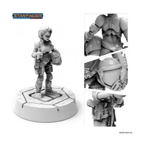 Starfinder Miniatures: Halfling Pilot - EN-PSF0008