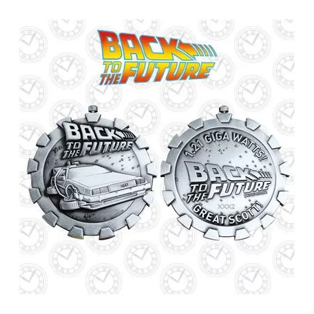 Back to the Future Limited Edition Medallion-UV-BF203