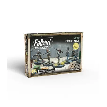 Fallout: Wasteland Warfare - NCR: Ranger Patrol - EN-MUH052146