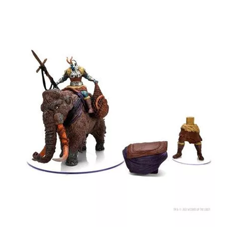 D&D Icons of the Realms: Snowbound - Frost Giant and Mammoth Premium Set (Set 19)-96077