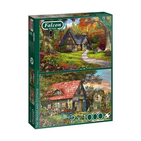 The Woodland Cottage - 2x 1000 Teile-11294