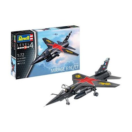 Revell: Dassault Mirage F-1C/CT (1:72) - EN/DE/FR/NL/ES/IT-04971