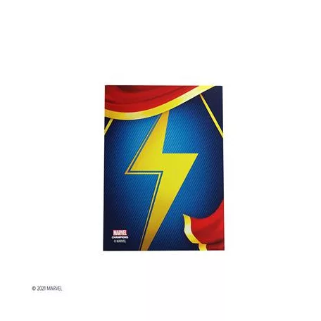 Gamegenic - Marvel Champions Art Sleeves - Ms. Marvel (50 Sleeves)-GGS15009ML