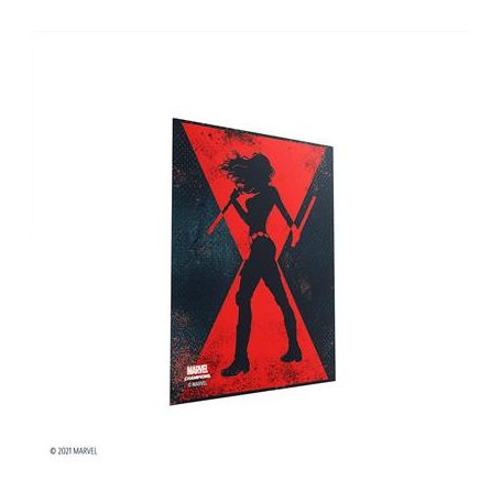Gamegenic - Marvel Champions Art Sleeves - Black Widow (50 Sleeves)-GGS15010ML