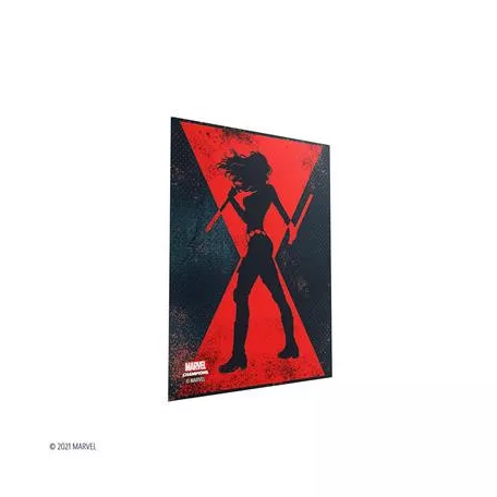 Gamegenic - Marvel Champions Art Sleeves - Black Widow (50 Sleeves)-GGS15010ML