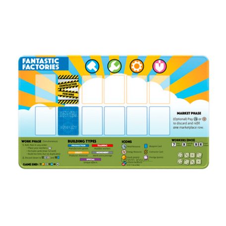 Fantastic Factories: Playmat-FFXPM01011995