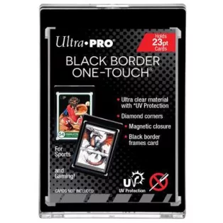 UP - 23PT Black Border UV ONE-TOUCH Magnetic Holder-15747