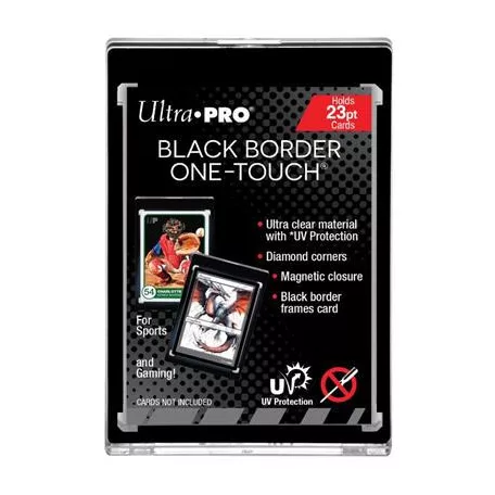 UP - 23PT Black Border UV ONE-TOUCH Magnetic Holder-15747