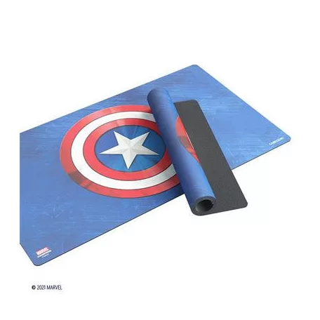 Gamegenic - Marvel Champions Game Mat -- Captain America-GGS40023ML