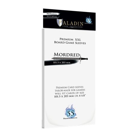 Paladin Sleeves - Mordred Premium XXL 101,5x203mm (55 Sleeves)-MRD-CLR