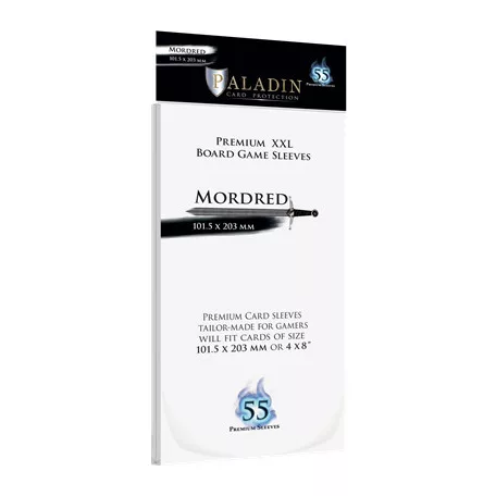 Paladin Sleeves - Mordred Premium XXL 101,5x203mm (55 Sleeves)-MRD-CLR