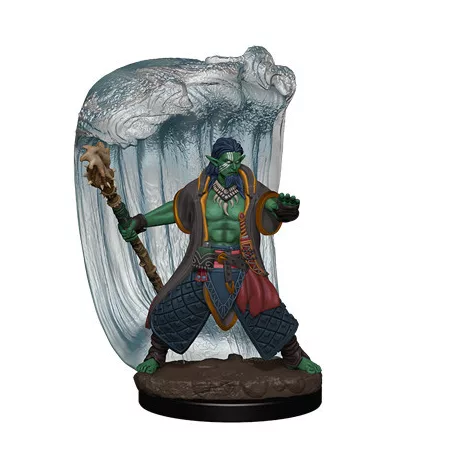 D&D Icons of the Realms Premium Figures: Water Genasi Druid Male-WZK93051