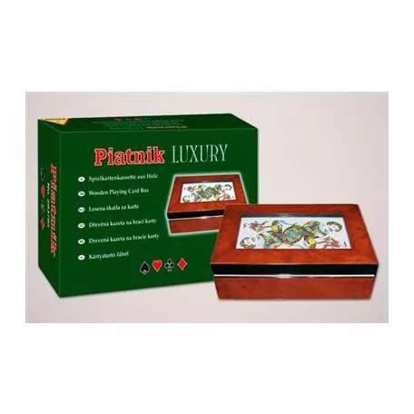 Luxuskassette Holz & Glas (Bridge/Poker)-PIA2937