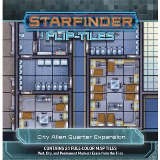 Starfinder Flip-Tiles: City Alien Quarter Expansion-PZO7508