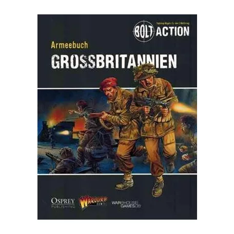 Bolt Action 2nd Edition - Armeebuch Großbritannien - DE-WG-BA-DE-004