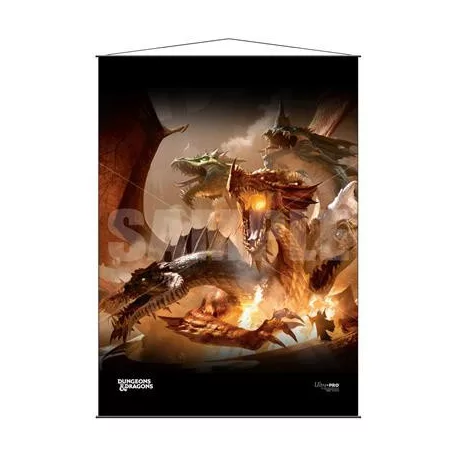 UP - Wall Scroll - The Rise of Tiamat - Dungeons & Dragons Cover Series-18790