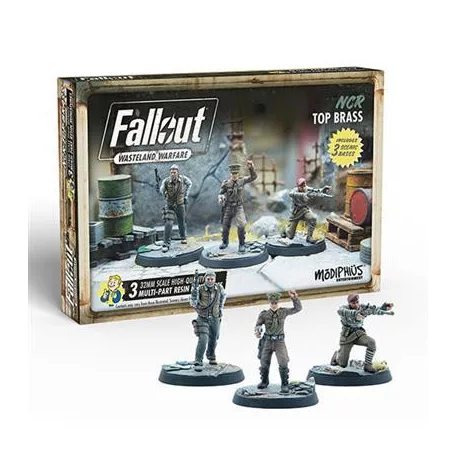 Fallout: Wasteland Warfare - NCR: Top Brass - EN-MUH052147