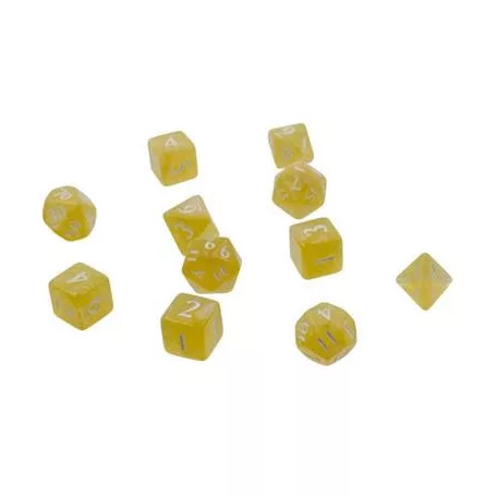 UP - Eclipse 11 Dice Set: Lemon Yellow-15568