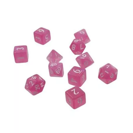 UP - Eclipse 11 Dice Set: Hot Pink-15569