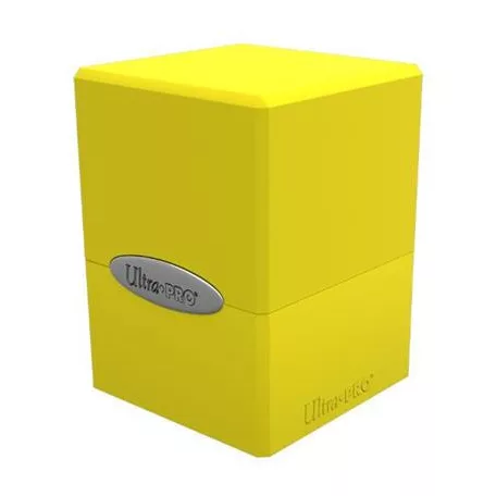 UP - Deck Box - Satin Cube - Lemon Yellow-15592