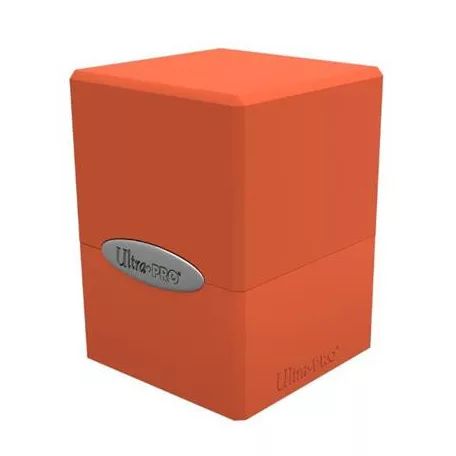 UP - Deck Box - Satin Cube - Pumpkin Orange-15591